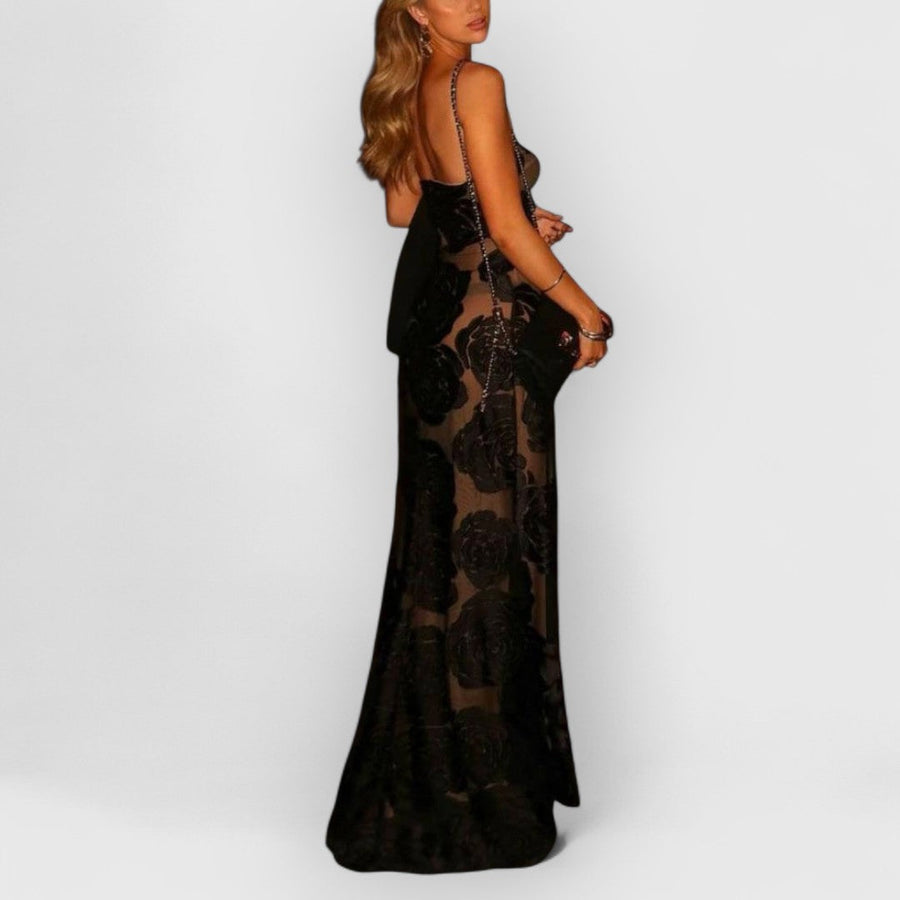 Reina | Premium-Maxikleid mit Blumenmuster