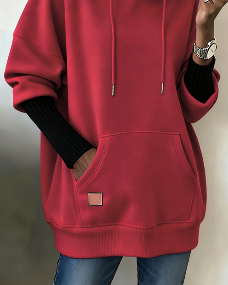 Lara | Damen Hoodie modern & elegant casual getragen