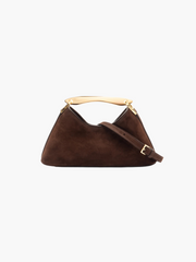 Luxuriöse Mini-Handtasche aus veganem Wildleder – Eleganter Look