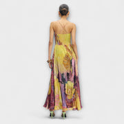 Kiara - Maxikleid mit auffälligem Ikat-Muster