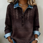 Rowan™ Übergangsjacke – Halbknopf-Sweatshirt mit Kragen