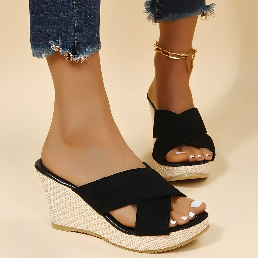 Julie - Stilvolle, bequeme Keilsandalen für Damen