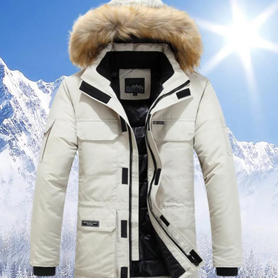 Stylischer Winterparka Für Herren | Mit Kapuze