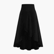 Plisseerock Damen - Eleganter Midirock mit Falten-Design