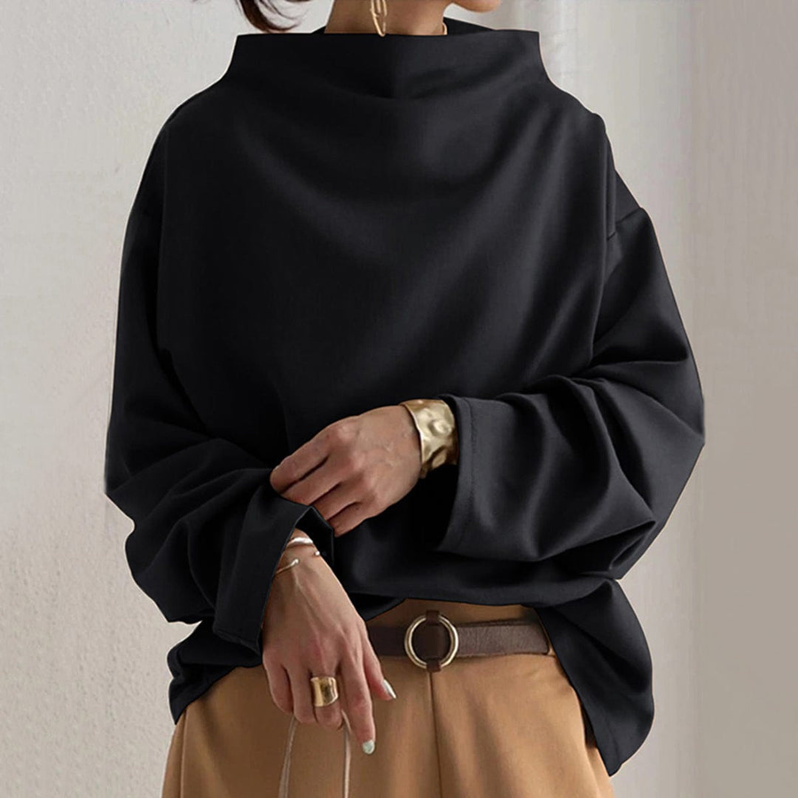 Carmen | Damen Oversized Rollkragenpullover