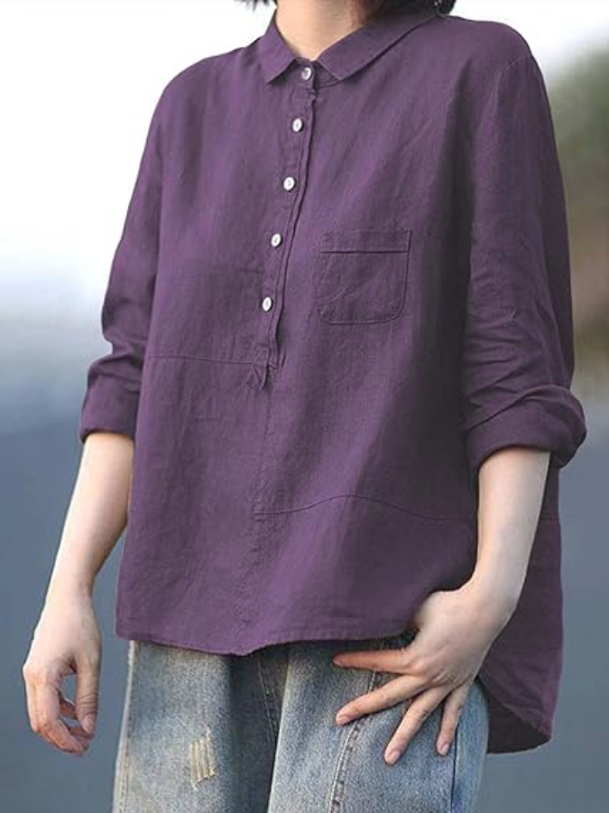 Alice Französische Vintage-Bluse Damen | Elegant & Bequem