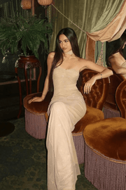 Gisela | Glamouröses Glitzernde Transparentes Abendkleid – Verführerische Eleganz