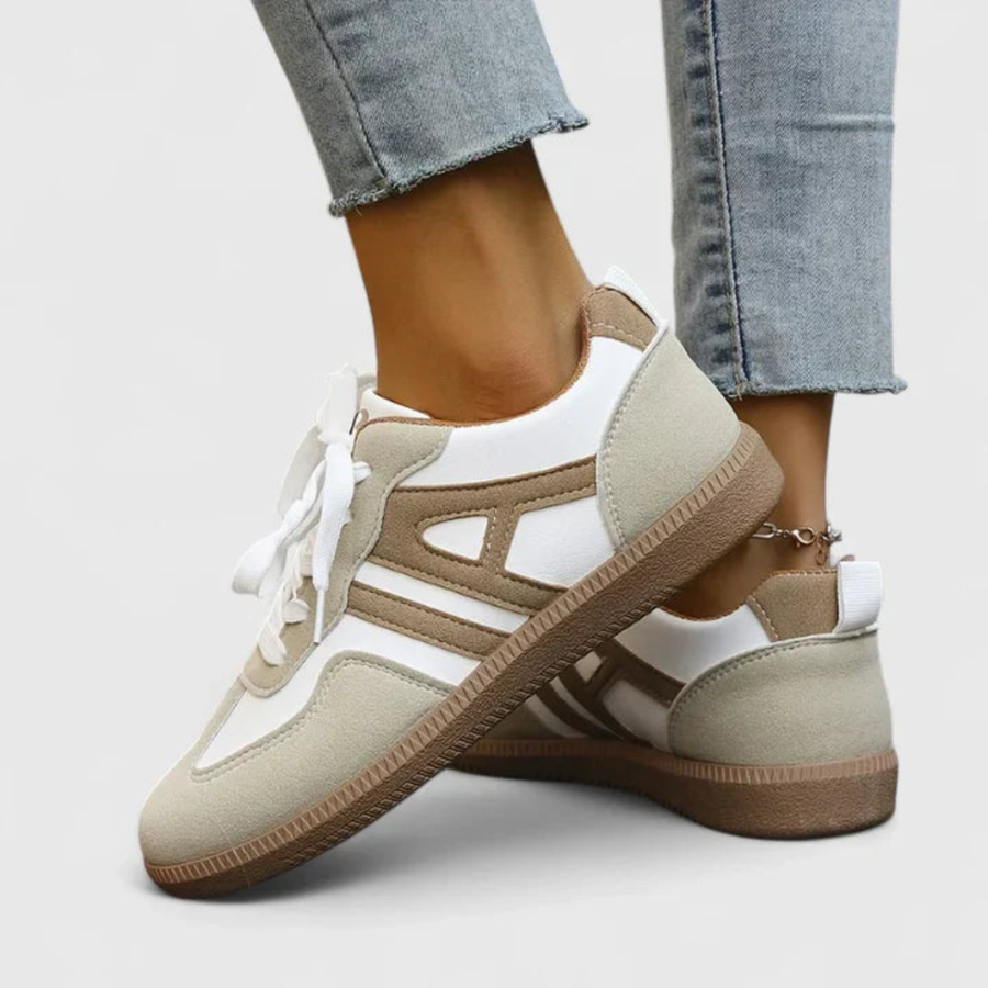 Anja | Damen Retro Schnür Sneakers