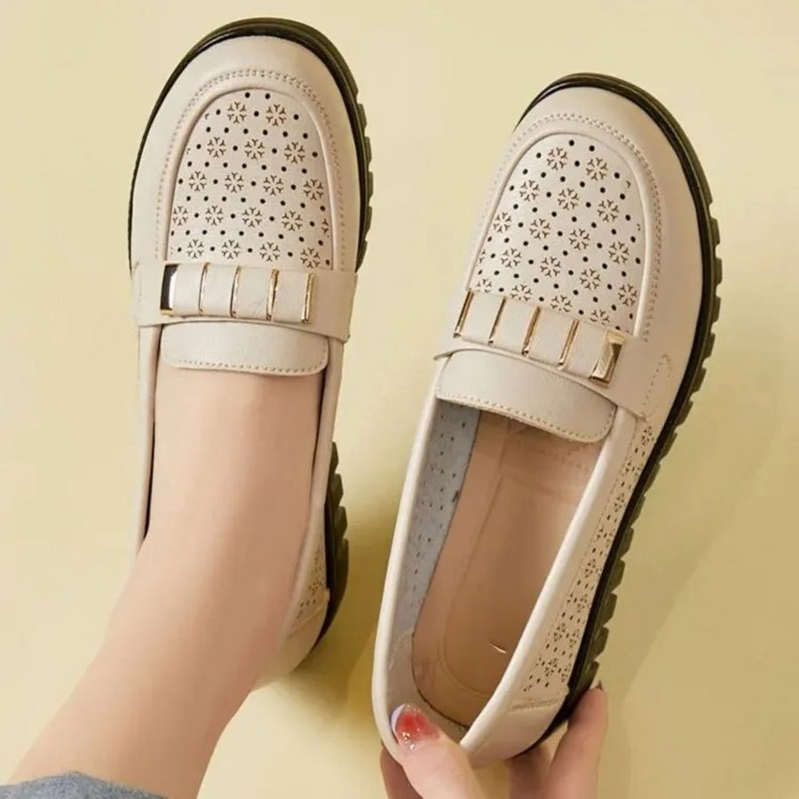 Zen – Business-Slipper aus Leder im formellen Stil