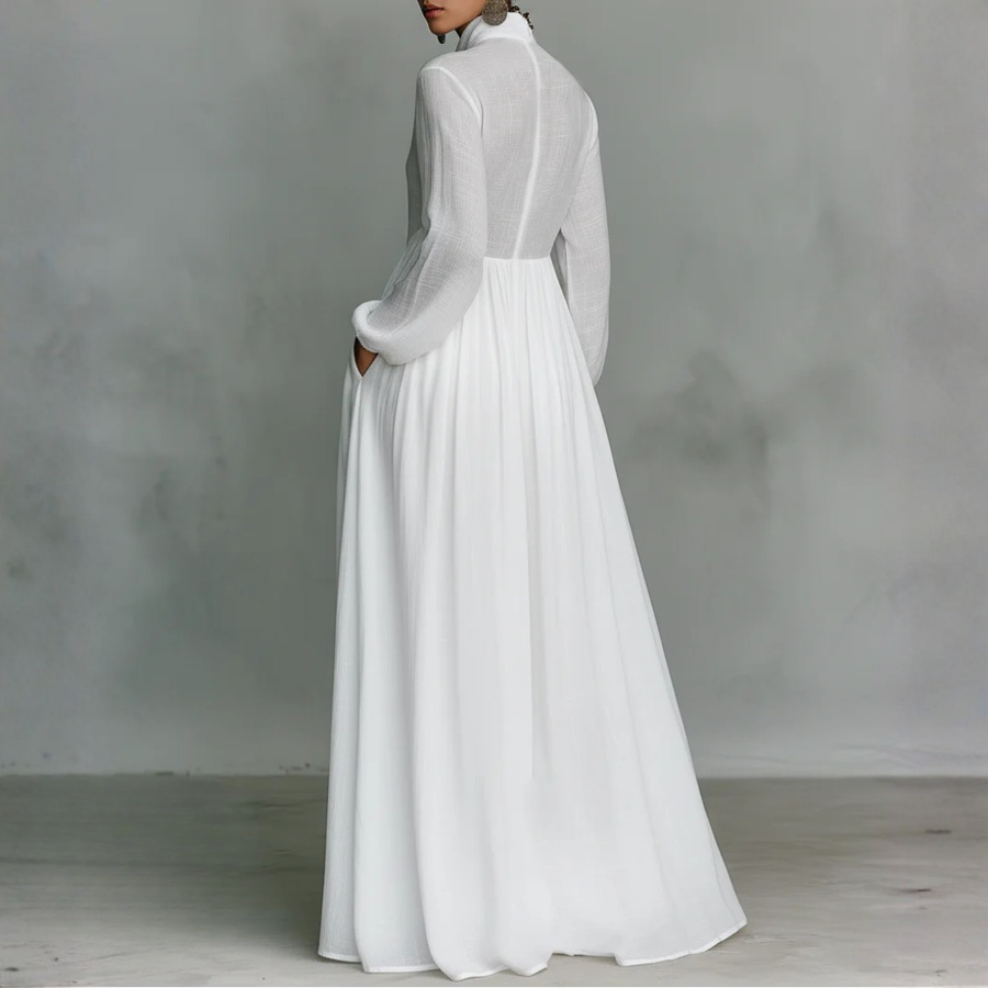 Gail™ - Minimalistisches Maxikleid