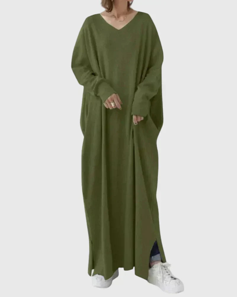 Viktoria | Damen Elegantes Maxikleid – Fließendes Maxi Kleid Elegant 2026