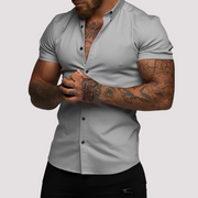 Oscar - Kurzärmeliges Hemd in Slim-Fit-Passform für Herren