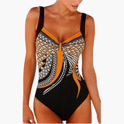 Eleganter Einteiler - Damen Badeanzug mit Stil für den Sommer