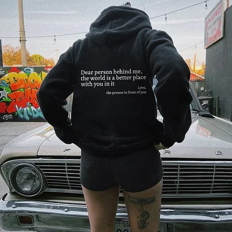 Liebevolle Botschaft Pullover für die kalte Jahreszeit