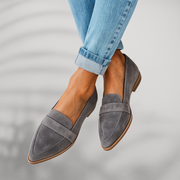 Dorothea | Damen Schlanke Bequeme Zehen-Loafer