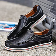 Paul | Herren Frühling Moc Toe Loafers mit Kontrastnähten