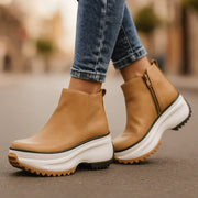 Alora™ - Damen Trendige Sneakers | Bequeme hohe Sohle