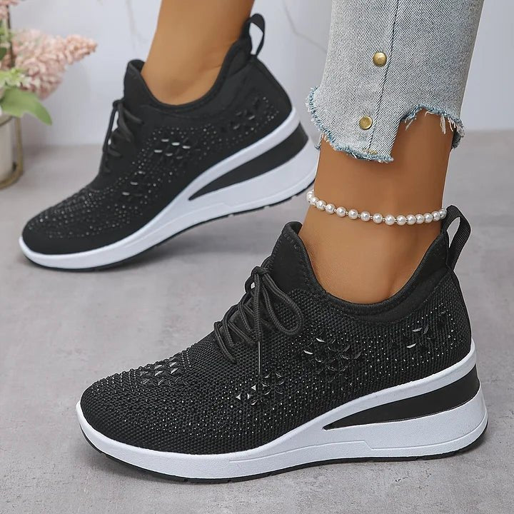 Sophie | Damen-Sneaker funkelnd & stylisch modern