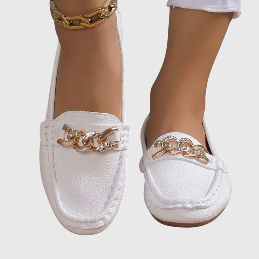 Orthopädische Slipper für Damen mit Kette