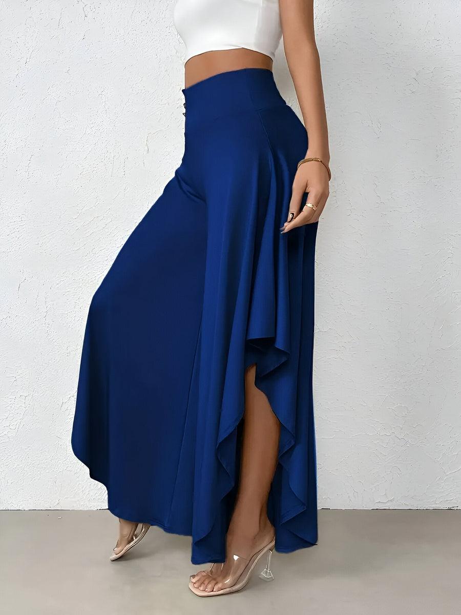 Paula | Asymmetrische Hose mit weitem Schnitt