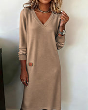 Albina™ – Wärme, Stil und Weiblichkeit in Einem Strickkleid