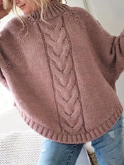 Zopfmuster-Pullover – Mühelose Wärme mit schicker Eleganz