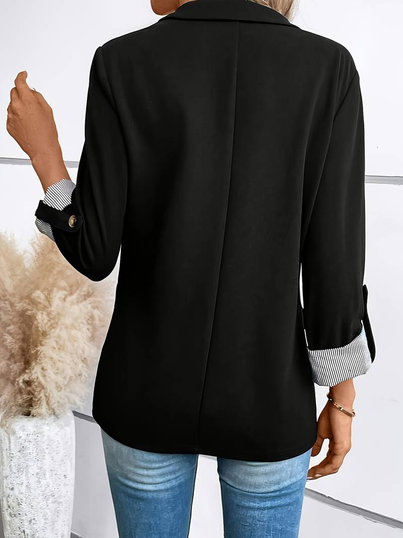Galiah - Eleganter Zweireiher Blazer Mit Reverskragen