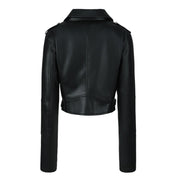 Kaya | Leder Langarm Jacke
