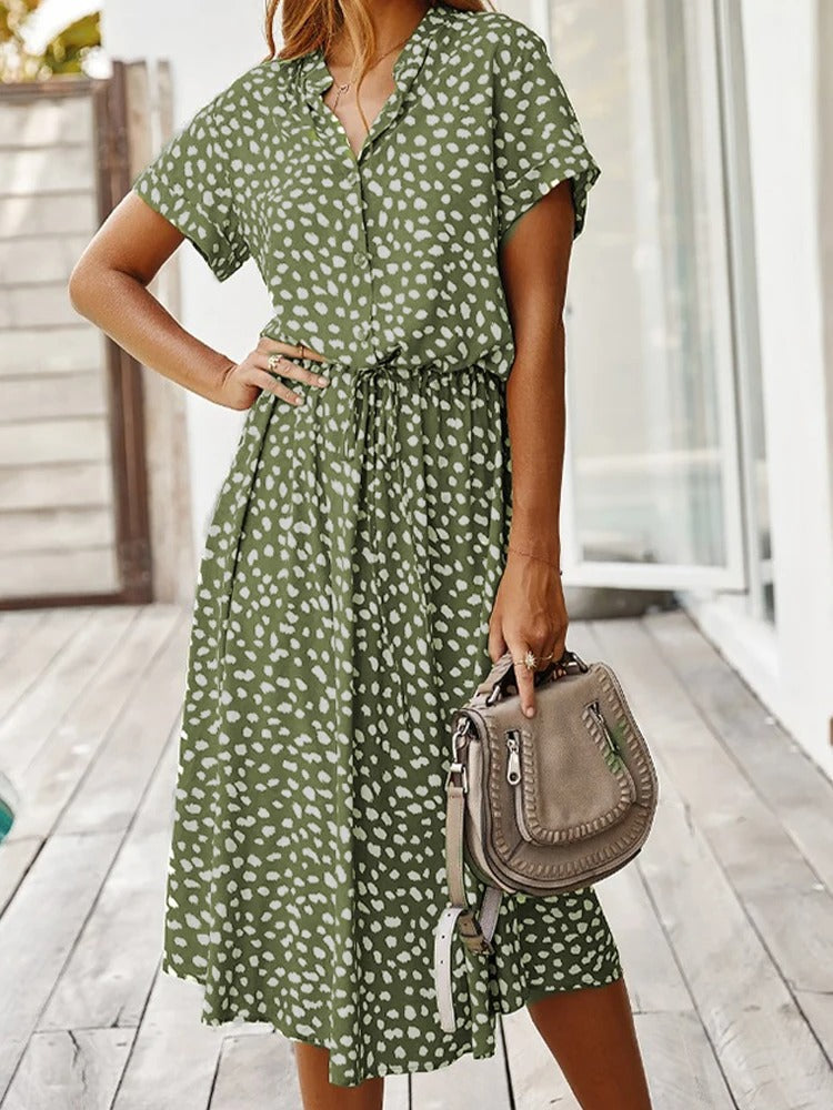 Luftiges Midi-Sommerkleid Damen – Elegant, Leicht & Bequem