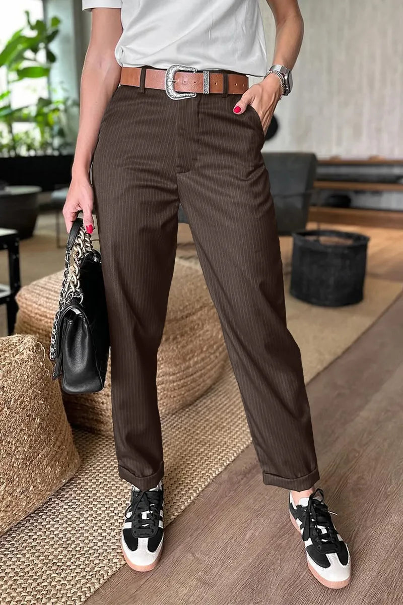 Bjarne™ - Elegante, Figurbetonte Gestreifte Hose