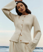 Sophie | Ultraweicher Cardigan mit Kaschmir-Gefühl und Knöpfen