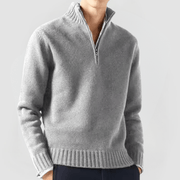 VENHUES - STRICKPULLOVER MIT REISSVERSCHLUSS