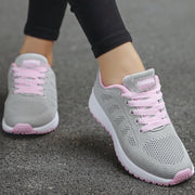 Emma | Damen Schnür Casual Walking Sneaker