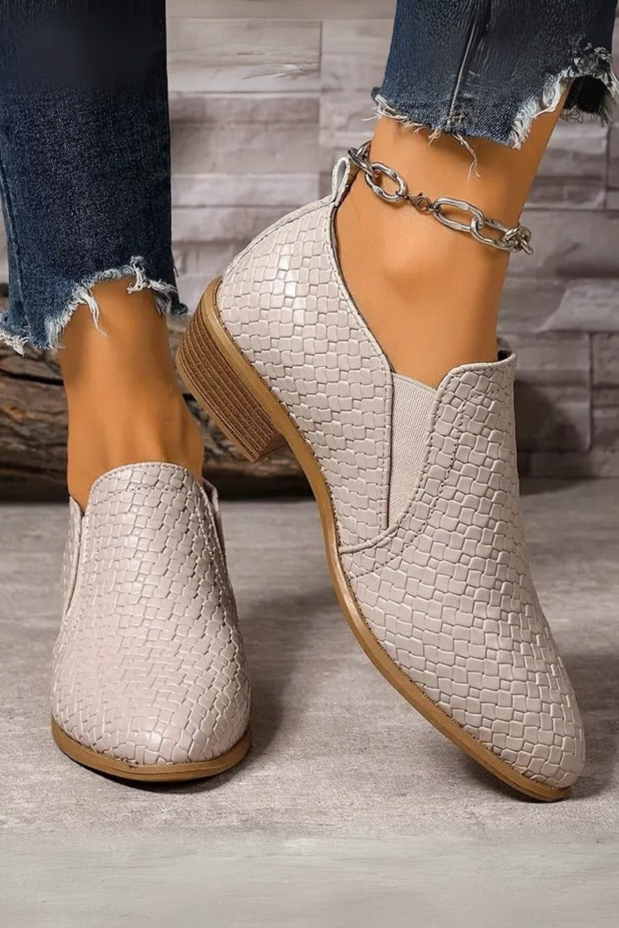Xandra Orthopädische Oxford-Schuhe aus Leder | Weiß