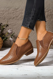 Xandra Orthopädische Oxford-Schuhe aus Leder | Braun