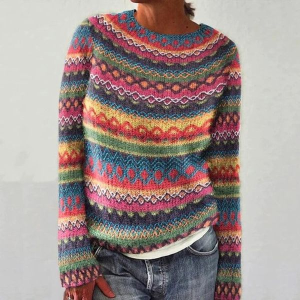 Anna | Retro Strickpullover für Damen