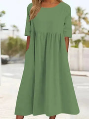Blaues maxikleid – Sofia