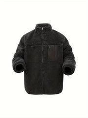 Heidi-Mode | Hoher Hals Winter Teddyjacke