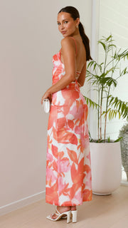 Ashley - Geblümtes Maxikleid