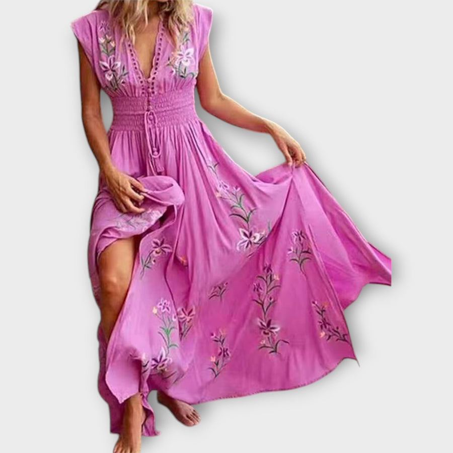 Felizia – Boho-Kleid mit bezaubernder Stickerei