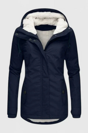 Andrea Gepolsterte Komfortjacke | Blau