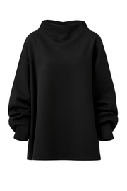 Marga Elegante Bluse | Schwarz
