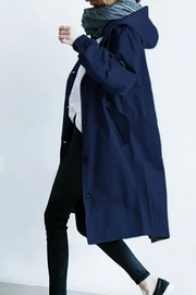 Dolly Stilvoller Trenchcoat | Marineblau