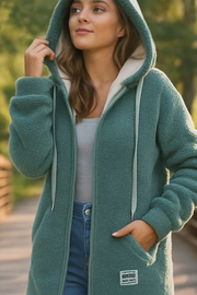 Serena Fleecejacke | Grün