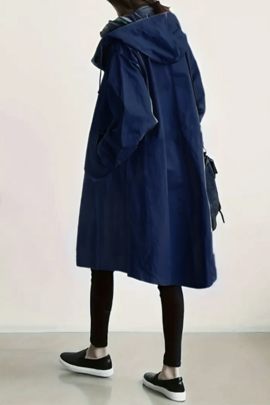 Dolly Stilvoller Trenchcoat | Marineblau