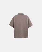 Herren-Strick-Poloshirt – Strukturierter Smart-Casual-Look