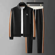 Herren Zweiteiliges Trainingsanzug Set Mit Reißverschluss | Slim Fit