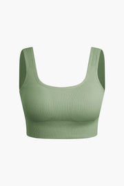 Elaine | Nahtloses Sport-Set mit Crop-Top & Yoga-Shorts