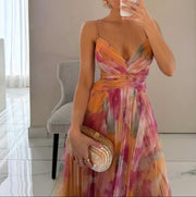 Sanne™ - Romantisches Fließendes Abendkleid