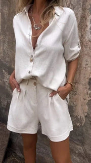LIVIA™ | Das luftige Leinen-Set